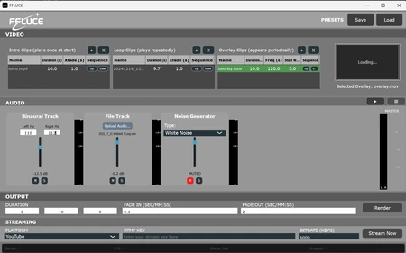 FFLUCE Interface