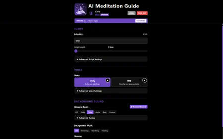 AI Meditation Guide